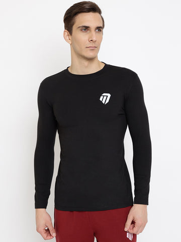 Men’s Tshirt (Full Sleeve) - Black