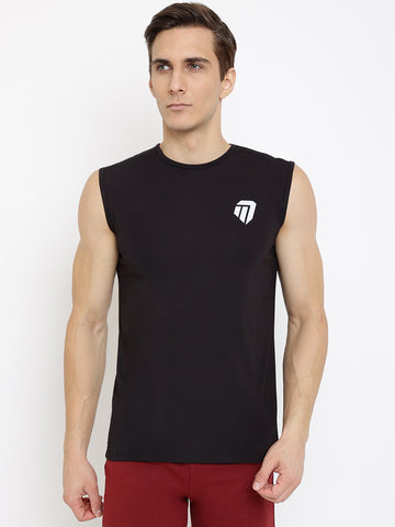 Men’s T-shirt (Short Arm Hole) Black