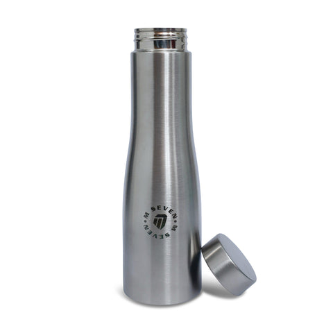 SS Fancy Water Bottle (Silver, Steel)