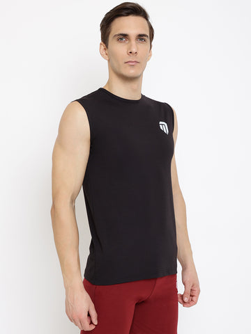 Men’s T-shirt (Short Arm Hole) Black