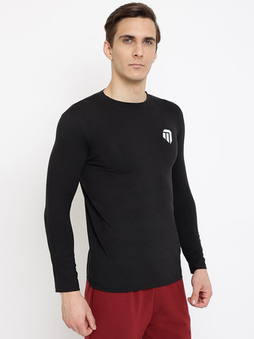 Men’s Tshirt (Full Sleeve) - Black