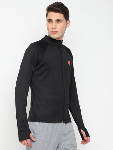 Mens Compression Jacket with Thumbhole