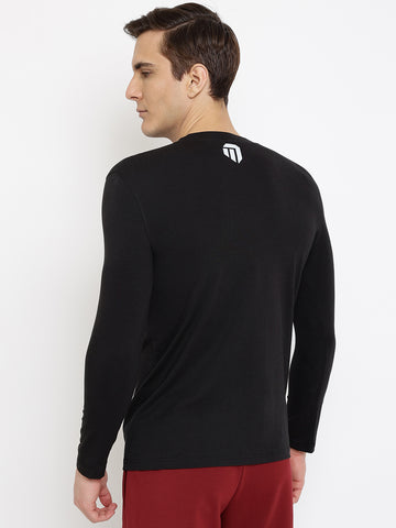 Men’s Tshirt (Full Sleeve) - Black