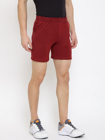 Men’s Shorts (Cotton Blend) - Maroon