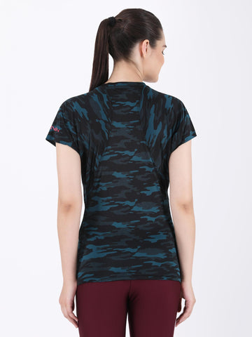 Women’s Printed Raglan Tee