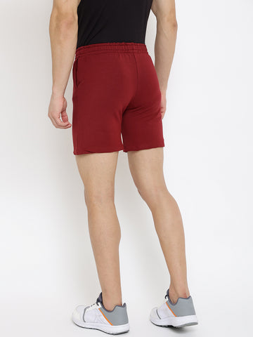 Men’s Shorts (Cotton Blend) - Maroon