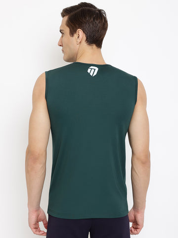 Men’s T-shirt (Short Arm Hole) Dark Green