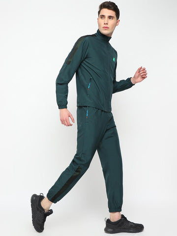 Mens Tracksuit - Sea Weed Green