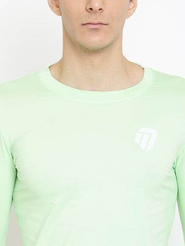 Men’s Tshirt (Full Sleeve) - FI Green