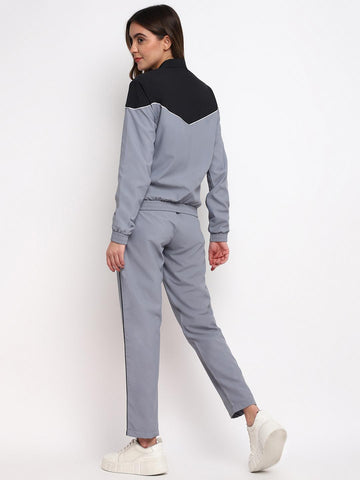 Women Track Suit - Gray