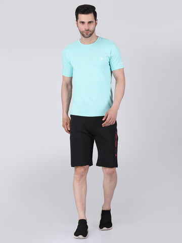 Men’s Half Sleeve Active T-shirt (Cotton)