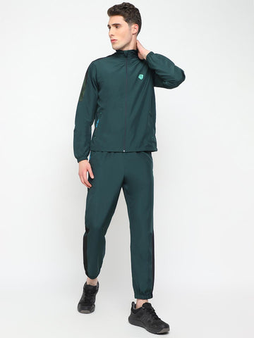 Mens Tracksuit - Sea Weed Green