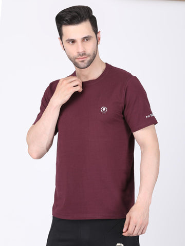 Men’s Half Sleeve Active T-shirt (Cotton)