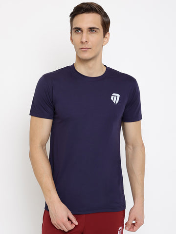 Men’s Tshirt Light fit (Half Sleeve) Navy Blue