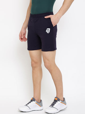 Men’s Shorts (Cotton Blend) - Navy Blue