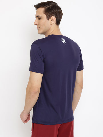 Men’s Tshirt Light fit (Half Sleeve) Navy Blue