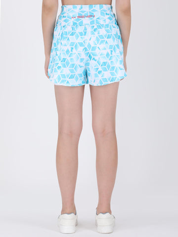 Women’s Printed Double Layer Shorts