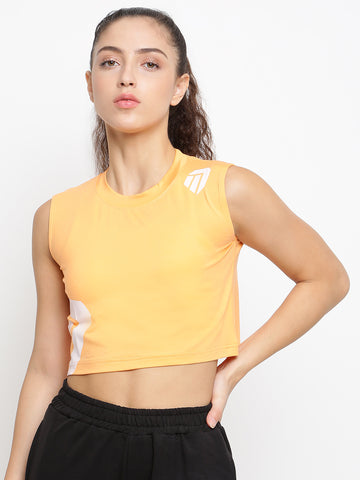 Women’s Crop Top Sleeve less (Free fall)