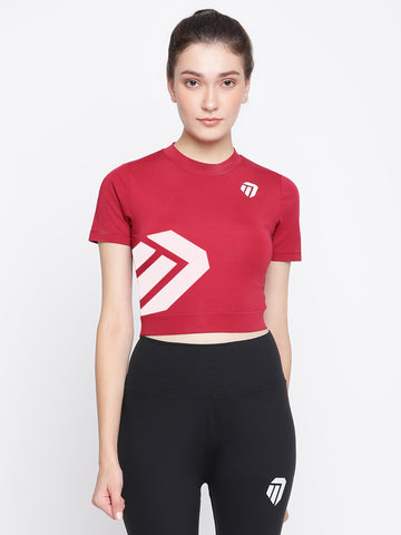 Women’s Crop Top Half Sleeves (Body fit)