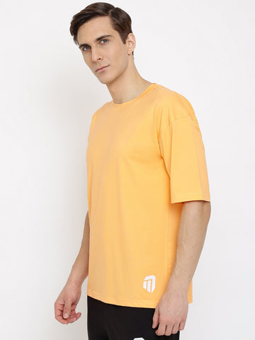 Unisex Tshirt Over Sized (Half Sleeve) Orange