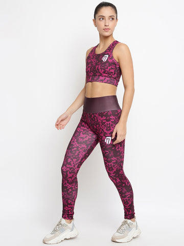 Women’s Yoga Set -Printed