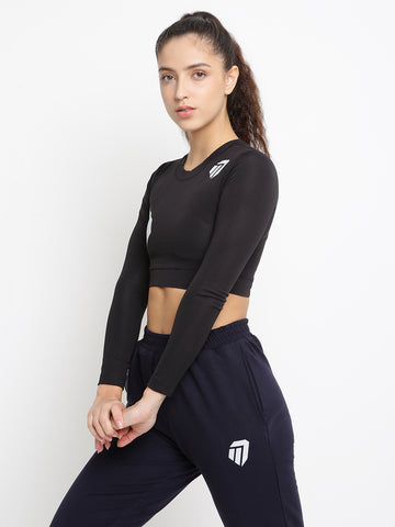 Women’s Crop Top Full Sleeves (Body fit)