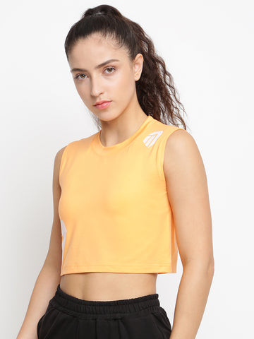 Women’s Crop Top Sleeve less (Free fall)