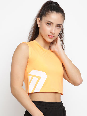 Women’s Crop Top Sleeve less (Free fall)