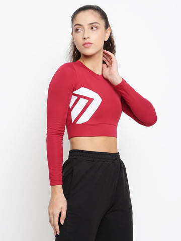 Women’s Crop Top Full Sleeves (Body fit)