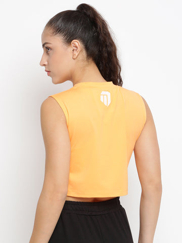 Women’s Crop Top Sleeve less (Free fall)