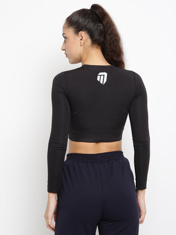 Women’s Crop Top Full Sleeves (Body fit)