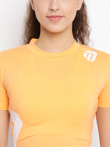 Women’s Crop Top half Sleeves (Free fall)