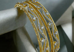 Elegant Gold-Plated Zircon Studded Earrings 3