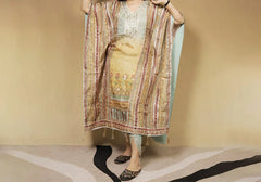 Grace of Gold Embellished Kaftan Suit Set 3