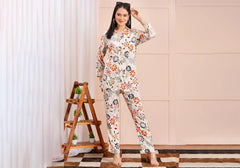 Multicolor Floral Print Co-ord Set 1