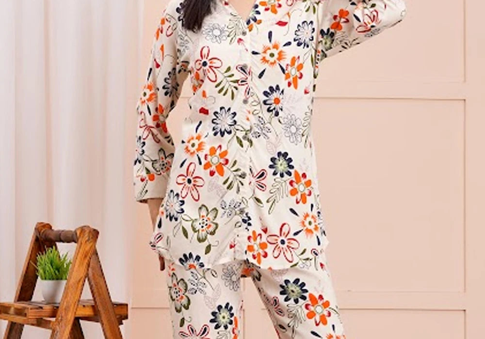 Multicolor Floral Print Co-ord Set 3