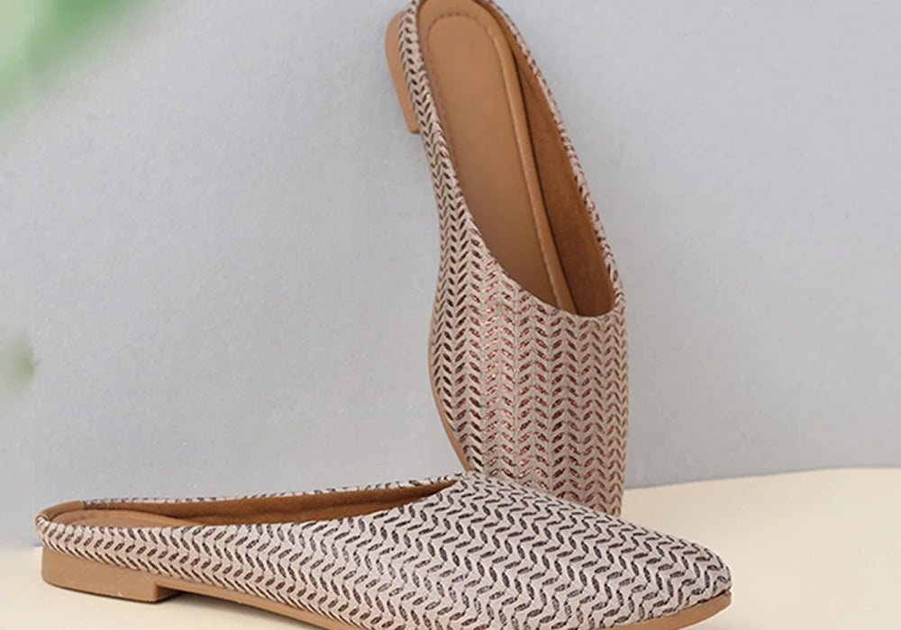 Subtle Grace Beige Ethnic Jutti 2