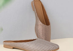Subtle Grace Beige Ethnic Jutti 2