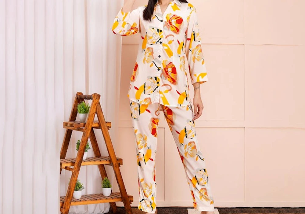 Tropical Bloom Printed Co-ord Set 2