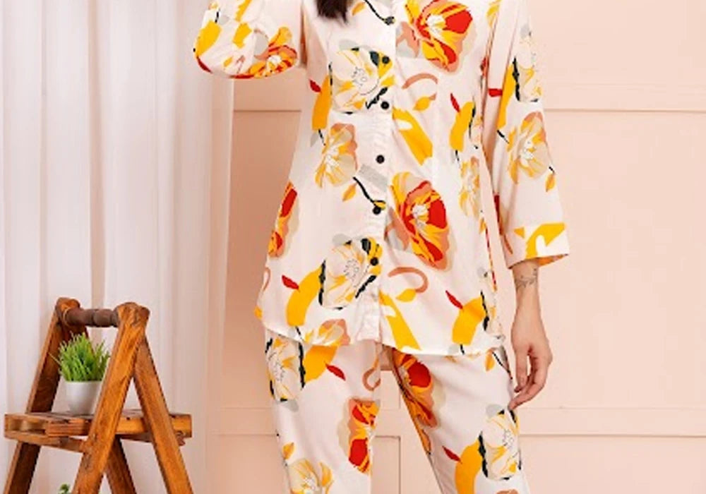 Tropical Bloom Printed Co-ord Set 3