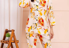Tropical Bloom Printed Co-ord Set 3